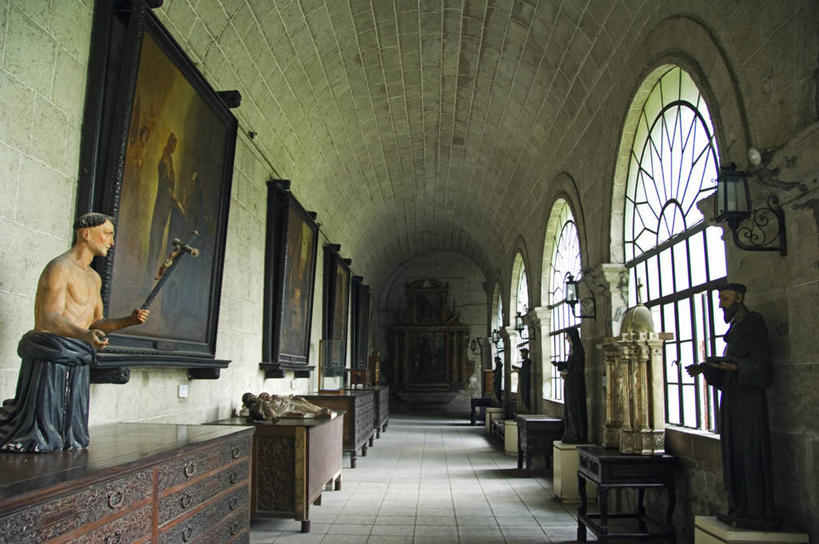 无人,博物馆,教堂,横图,室内,窗户,菲律宾,亚洲,走廊,首都,历史,摄影,宗教,东南亚,吕宋岛,马尼拉,圣奥古斯丁,彩图,居住区,联合国教科文组织