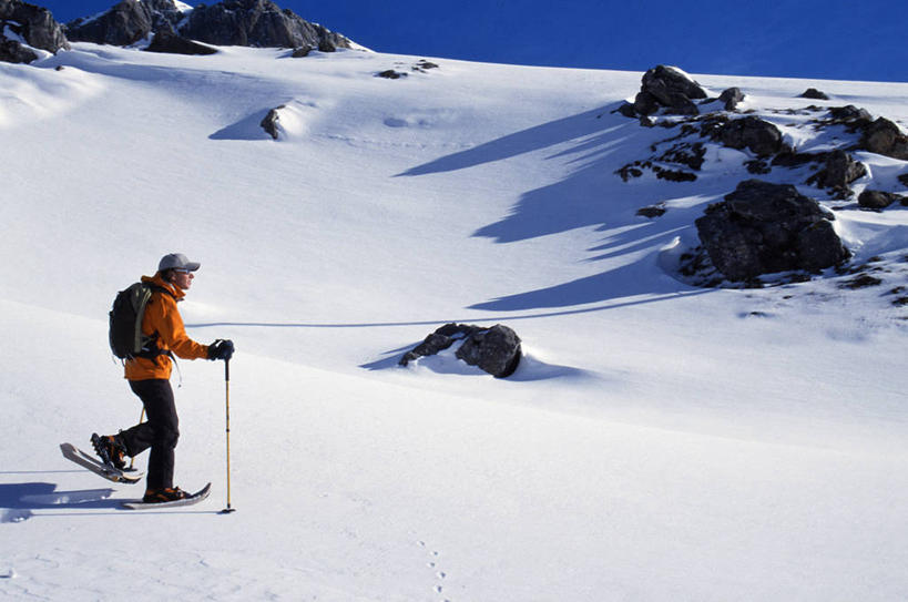 成年人,一个人,横图,室外,旅游,度假,兴奋,探险,雪,鞋子,西班牙,欧洲,仅一个男性,阴影,娱乐,极限运动,车,交通工具,享受,休闲,背带裤,放松,摄影,滑雪杖,雪橇,载具,雨衣,雪橇车,背包客,雪鞋,登山杖,冬季运动,阿拉贡,滑雪运动,自然地理,冒险,男人,岩石,休闲活动,步行,彩图
