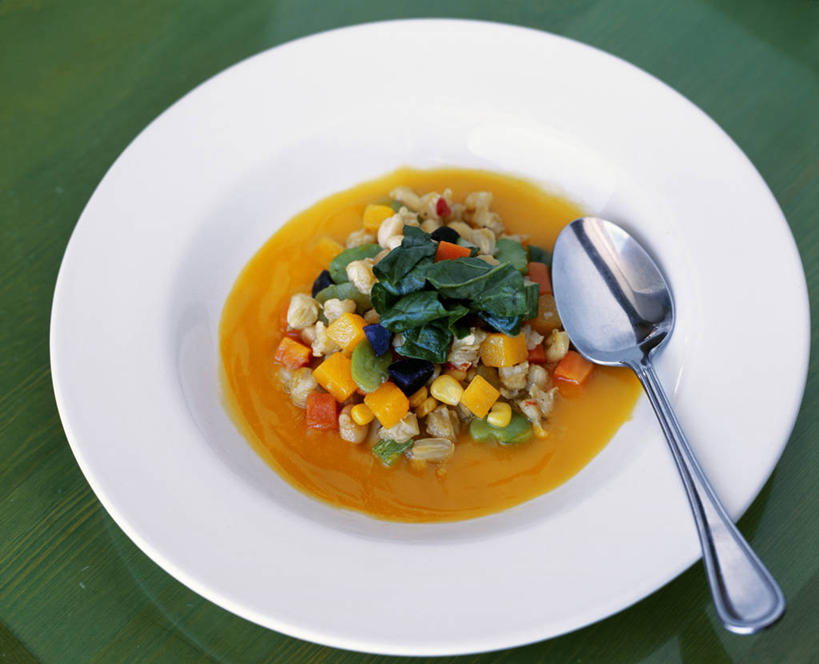 无人,横图,烹饪,酒店,蔬菜,智利,蔬菜汤,汤,料理,食品,开胃菜,菜肴,美食,饮食,食物,碗,南美,摄影,佳肴,拉丁美洲,健康食物,彩图,餐馆,开味小菜,开胃小菜,前菜