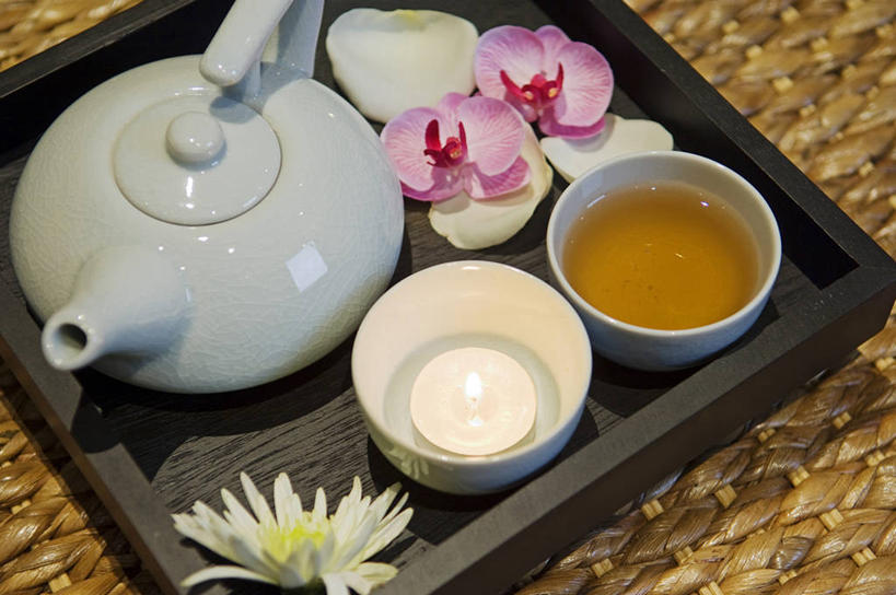 无人,横图,室外,酒店,蜡烛,英国,北爱尔兰,餐盘,花,茶壶,摄影,兰花,彩图,弗马纳区,厄恩湖