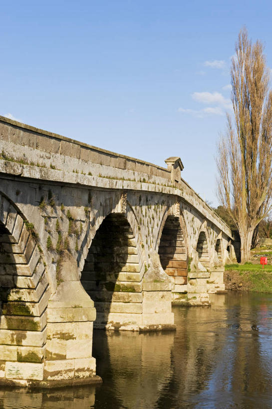 无人,竖图,室外,河流,水,建筑,日光,英国,反射,拱门,桥,英格兰,摄影,宁静,彩图,横越