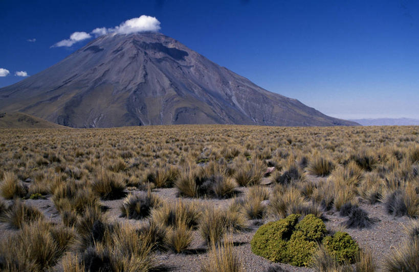 无人,横图,室外,山,山脉,峡谷,秘鲁,地形,高原,山顶,云,草,南美,摄影,彩图