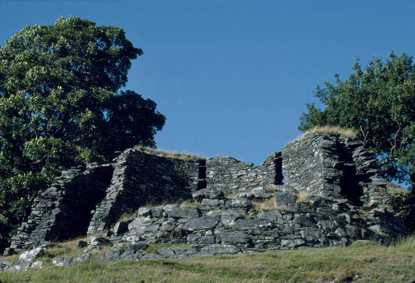 无人,横图,破碎,化石,房屋,破坏,石墙,苏格兰,破损,地标建筑,摄影,粉碎,损坏,毁坏,摧毁,苏格兰高地,彩图