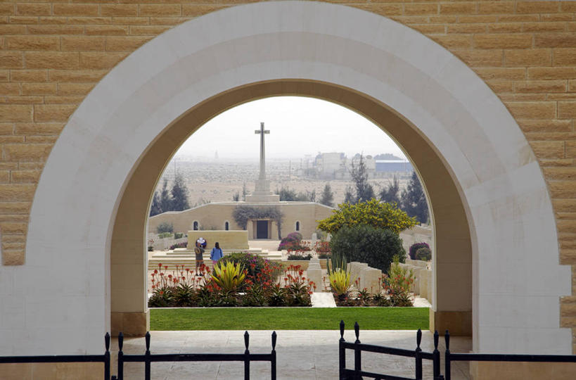 无人,横图,非洲,埃及,士兵,墓地,摄影,纪念,留念,死亡,中东,第二次世界大战,怀念,北非,墓穴,彩图,大英帝国