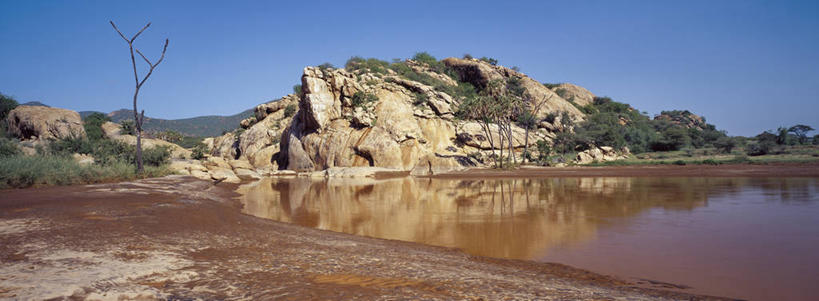 无人,横图,全景,室外,河流,峡谷,非洲,肯尼亚,红色,摄影,红河,野生动物保护区,岩石,彩图