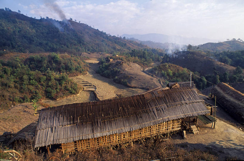 无人,横图,室外,农业,印度,亚洲,房屋,燃烧,平原,摄影,住房,种族,切断,彩图,传统文化