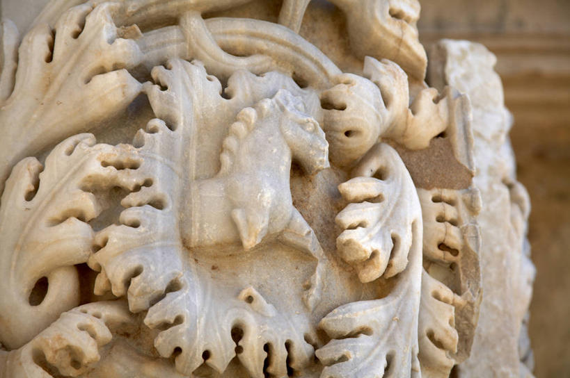 无人,横图,室内,城市,建筑,非洲,利比亚,大理石,拱门,历史,摄影,皇帝,复杂,彩图,联合国教科文组织