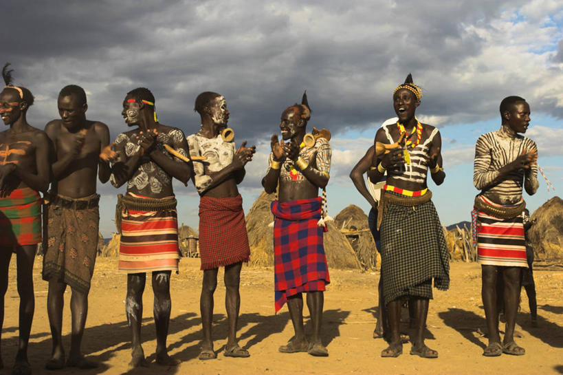 横图,非洲,埃塞俄比亚,摄影,肖像,奥莫低谷,彩图,传统文化