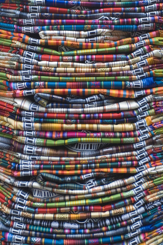 无人,竖图,厄瓜多尔,堆叠,毯子,市场,南美,颜色,摄影,拉丁美洲,挂毯,奥塔瓦洛,美国人,彩图