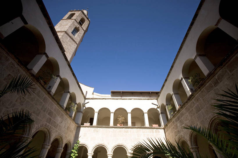 无人,教堂,横图,意大利,欧洲,岛,摄影,回廊,西欧,地中海文化,南欧,意大利文化,撒丁岛,阿尔盖罗,彩图