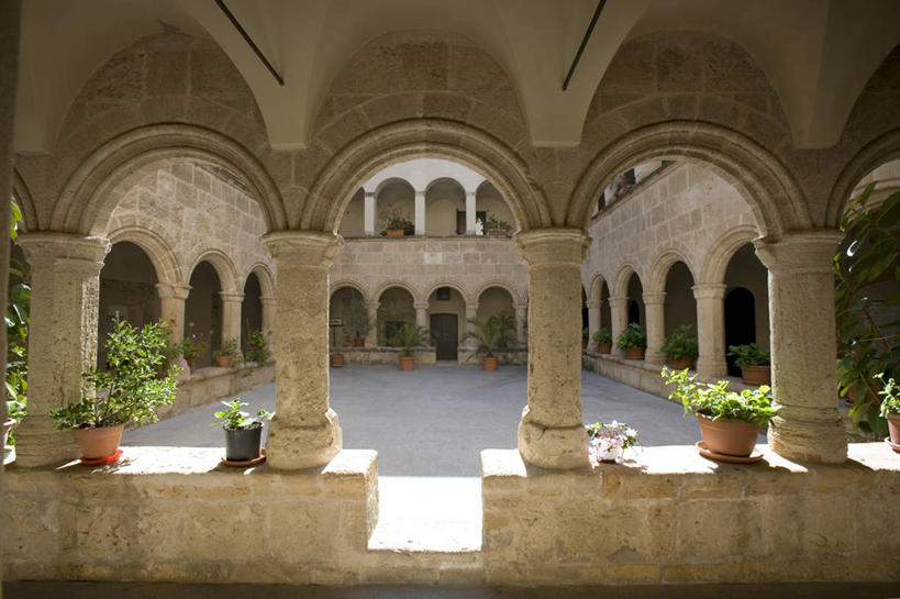 无人,教堂,横图,意大利,欧洲,岛,摄影,回廊,西欧,地中海文化,南欧,意大利文化,撒丁岛,阿尔盖罗,彩图