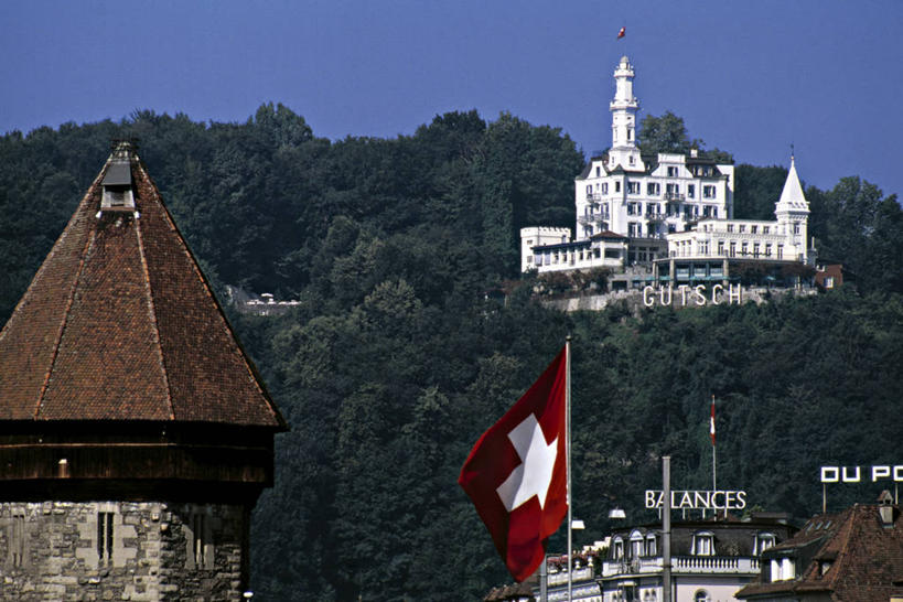 无人,横图,瑞士,欧洲,摄影,卢塞恩,彩图