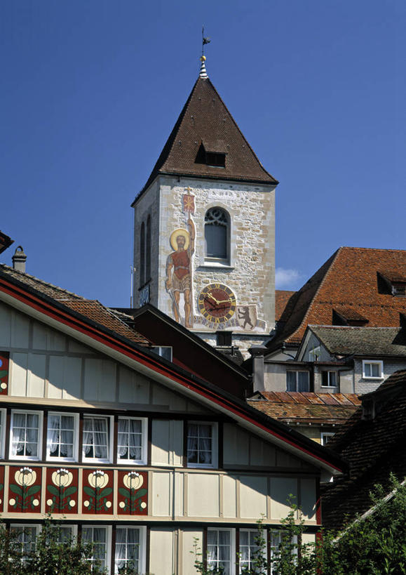 无人,教堂,竖图,瑞士,欧洲,摄影,彩图