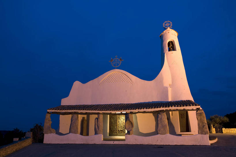 无人,横图,室外,建筑,意大利,欧洲,岛,海岸线,黄昏,摄影,宗教,照亮,西欧,地中海文化,南欧,意大利文化,意大利共和国,撒丁岛,彩图,海港