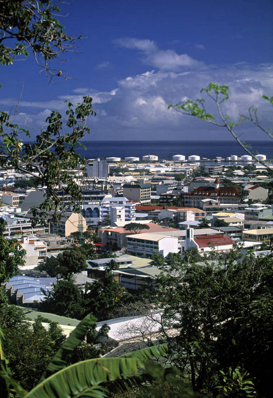 无人,竖图,城镇,首都,摄影,热带气候,大洋洲,法属波利尼西亚,法属玻利尼西亚,南太平洋,太平洋岛屿,彩图,法国海外领土