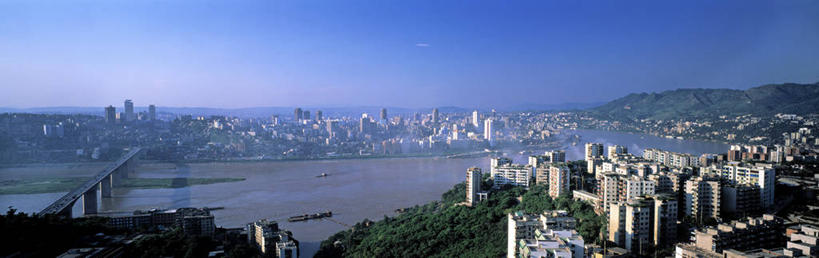 无人,横图,全景,城市,重庆,亚洲,摄影,彩图