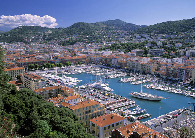 无人,横图,法国,欧洲,摄影,普罗旺斯,尼斯,彩图,海港