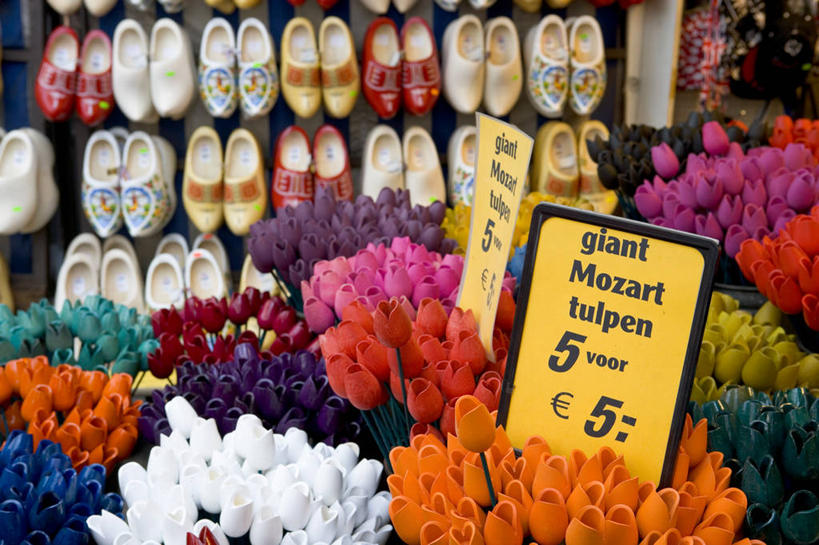 无人,商店,横图,城市,欧洲,荷兰,市场,首都,纪念品,摄影,木底鞋,西欧,阿姆斯特丹,彩图