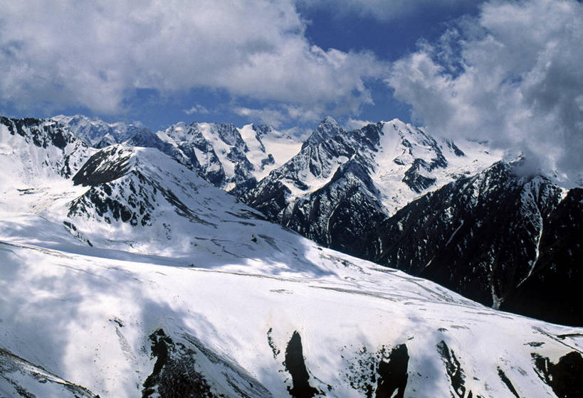 无人,横图,室外,吉尔吉斯斯坦,摄影,天山山脉,彩图,独联体