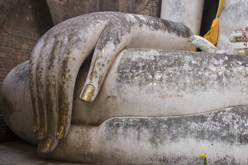 无人,横图,特写,泰国,亚洲,雕像,素可泰,摄影,宗教,东南亚,泰国文化,西昌寺,彩图,素可泰遗址公园