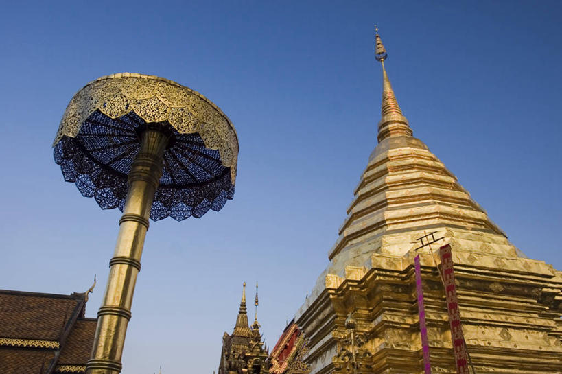 无人,横图,泰国,亚洲,摄影,宗教,东南亚,佛教,泰国文化,素贴寺,清迈省,彩图