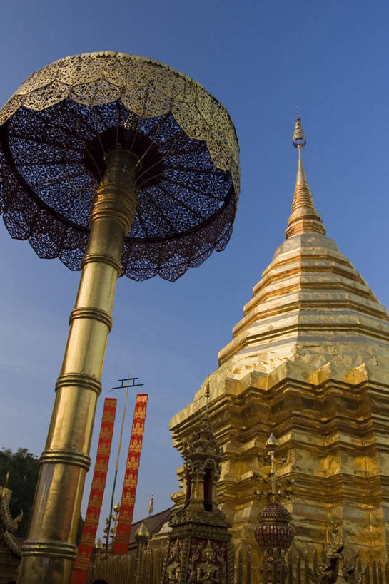 无人,竖图,泰国,亚洲,摄影,宗教,东南亚,佛教,泰国文化,素贴寺,清迈省,彩图