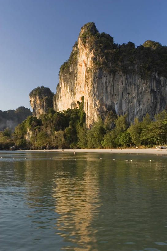 无人,竖图,室外,海洋,棕榈树,泰国,亚洲,悬崖,摄影,东南亚,热带气候,泰王国,石灰石,新西兰南岛,甲米,甲米府,海滩,岩石,彩图