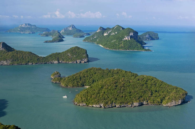 无人,横图,俯视,航拍,室外,海洋,泰国,亚洲,岛,南海,摄影,东南亚,热带气候,鸟瞰,苏梅岛,泰国湾,海滩,彩图,高角度拍摄