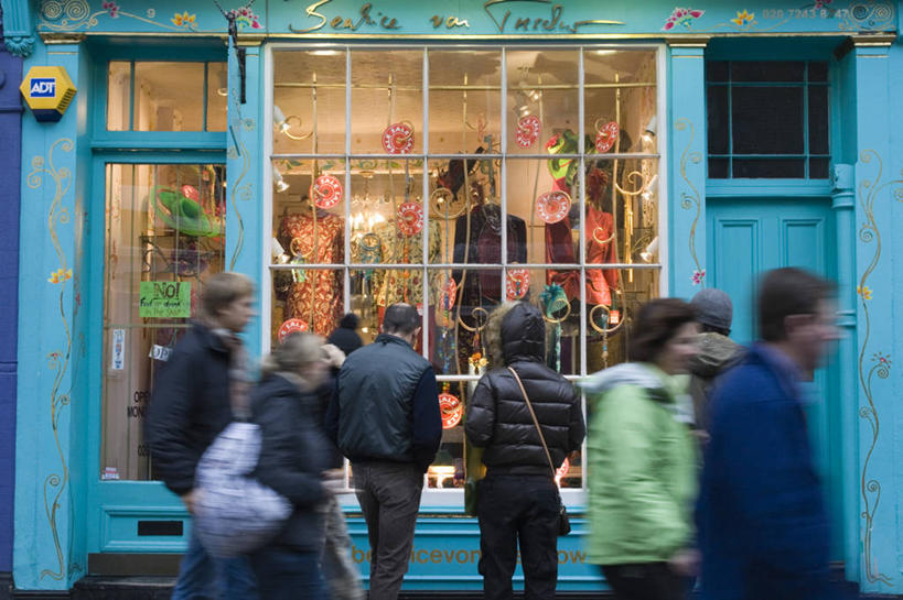 商店,横图,窗户,落地窗,城市,橱窗,英国,欧洲,首都,英格兰,玻璃窗,摄影,西欧,北欧,英国文化,玻璃橱窗,诺丁山,彩图