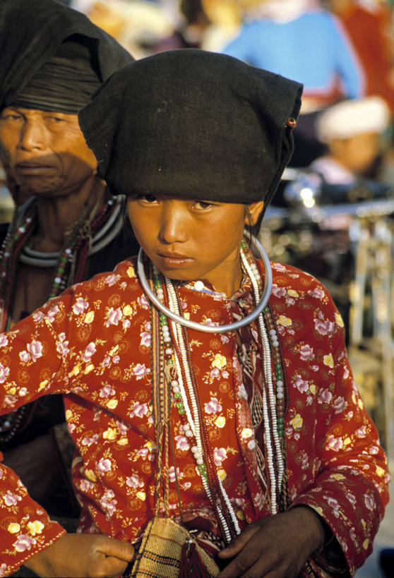 两个人,竖图,西双版纳,亚洲,摄影,肖像,云南省,彩图,旅行