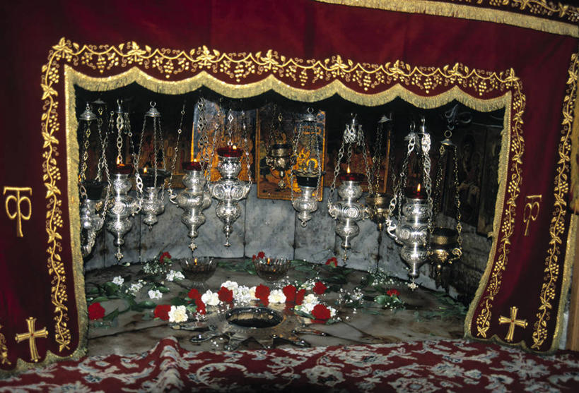 无人,横图,以色列,摄影,宗教,中东,基督教,基督教堂,七瓣莲,彩图,旅行,洞室