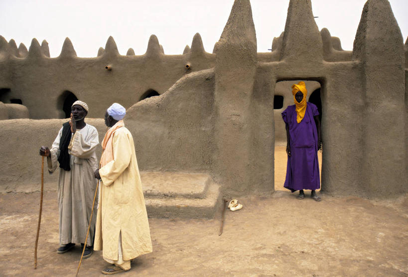 横图,非洲,马里,摄影,清真寺,西非,彩图,旅行