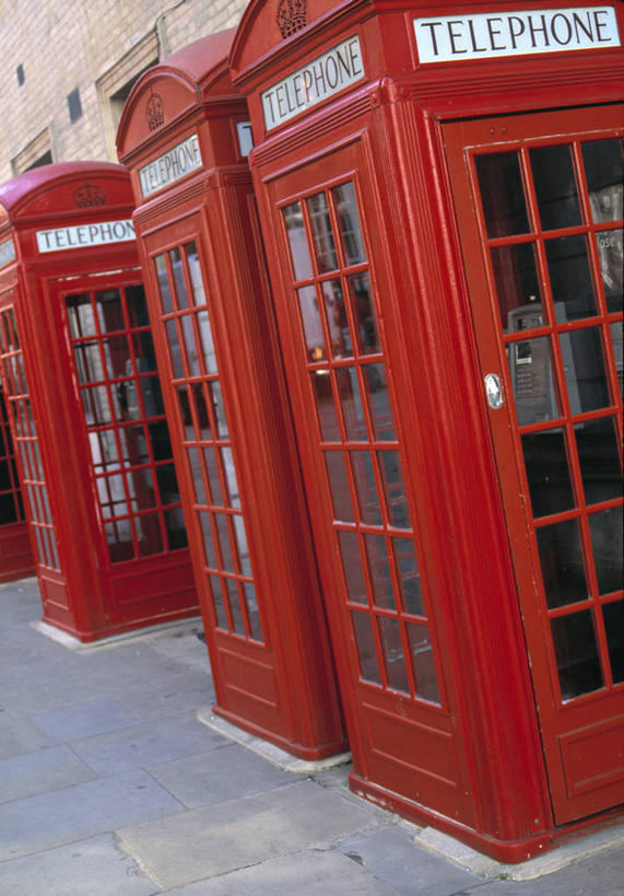 无人,竖图,英国,首都,英格兰,电话亭,红色,摄影,彩图,旅行