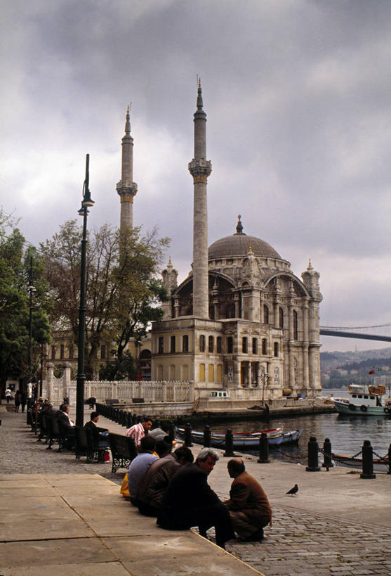 无人,竖图,欧洲,摄影,清真寺,伊斯坦布尔,欧塔廓伊清真寺,彩图,旅行