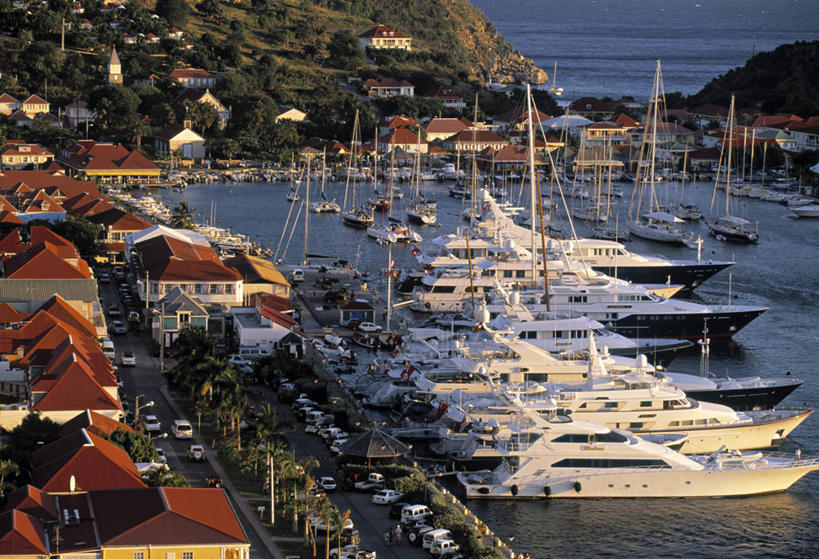 无人,横图,岛,摄影,热带气候,游艇码头,彩图,旅行,圣巴泰勒米,法国海外领土