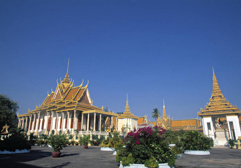 无人,横图,城市,建筑,柬埔寨,亚洲,首都,摄影,东南亚,彩图,金边