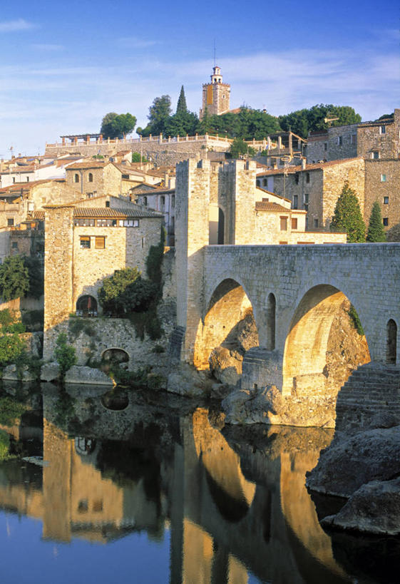 无人,竖图,西班牙,欧洲,桥,摄影,彩图