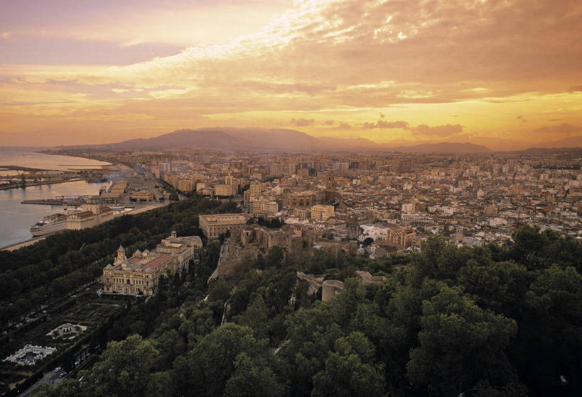 无人,横图,天际线,西班牙,欧洲,摄影,安达路西亚,马拉加省,彩图