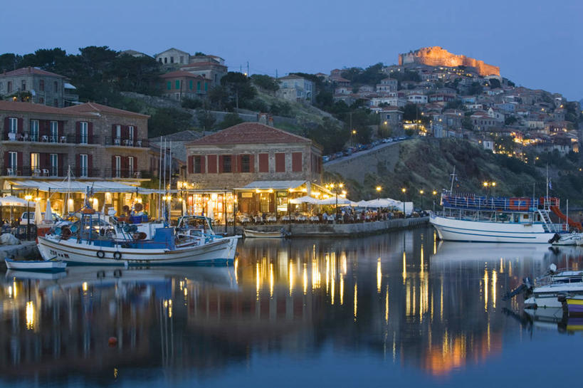 无人,横图,希腊,欧洲,城堡,摄影,西欧,地中海文化,南欧,希腊文化,爱琴海群岛,莱斯博斯岛,彩图