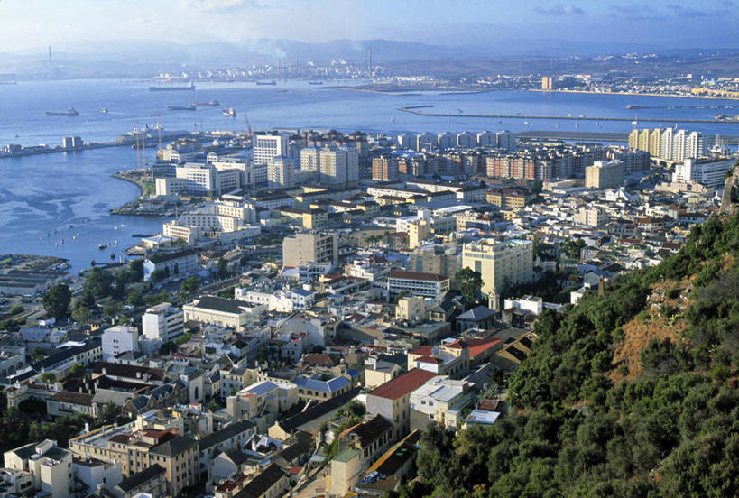 无人,横图,天线,欧洲,摄影,直布罗陀,岩石,彩图