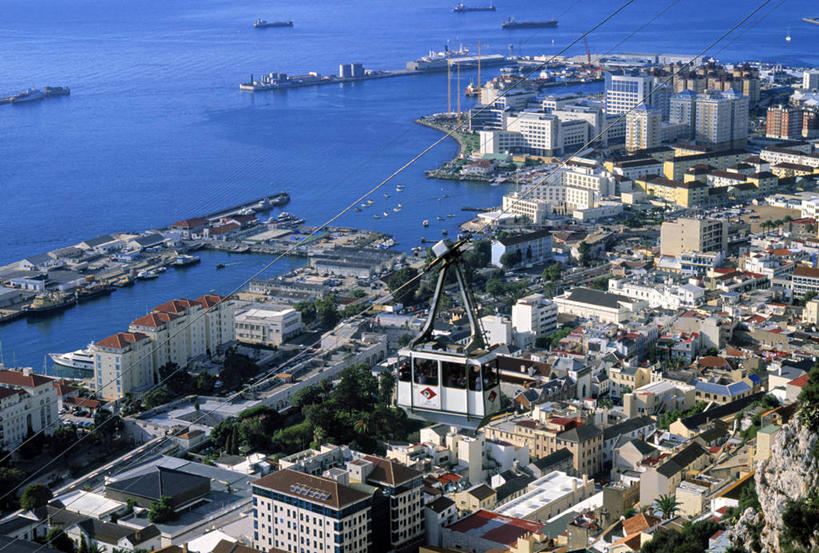 无人,横图,天线,欧洲,摄影,直布罗陀,岩石,彩图