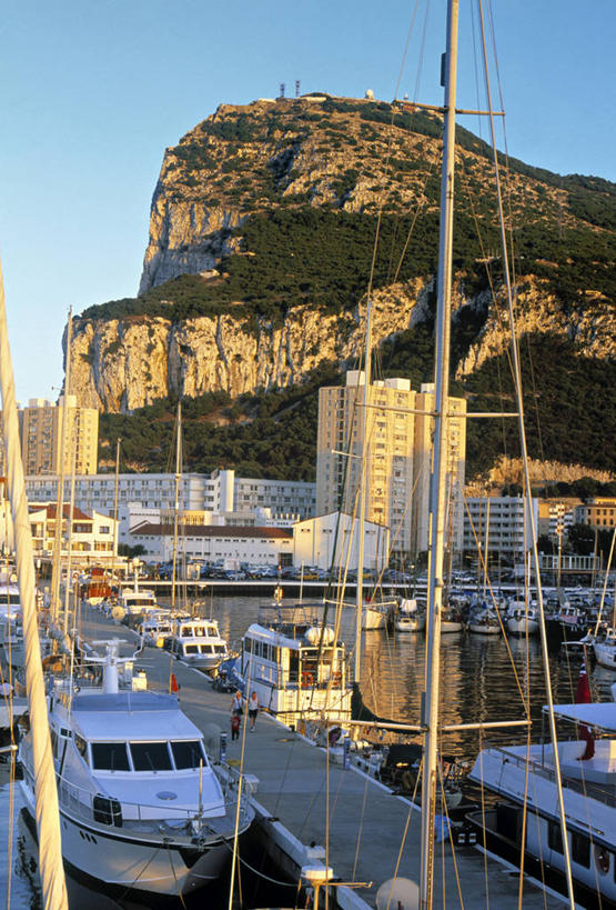 无人,竖图,欧洲,摄影,游艇码头,直布罗陀,岩石,彩图