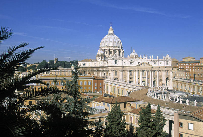 无人,横图,意大利,欧洲,首都,摄影,梵蒂冈城国,彩图