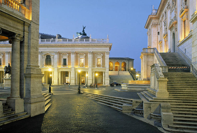 无人,横图,意大利,欧洲,首都,摄影,卡比托利欧大广场,彩图