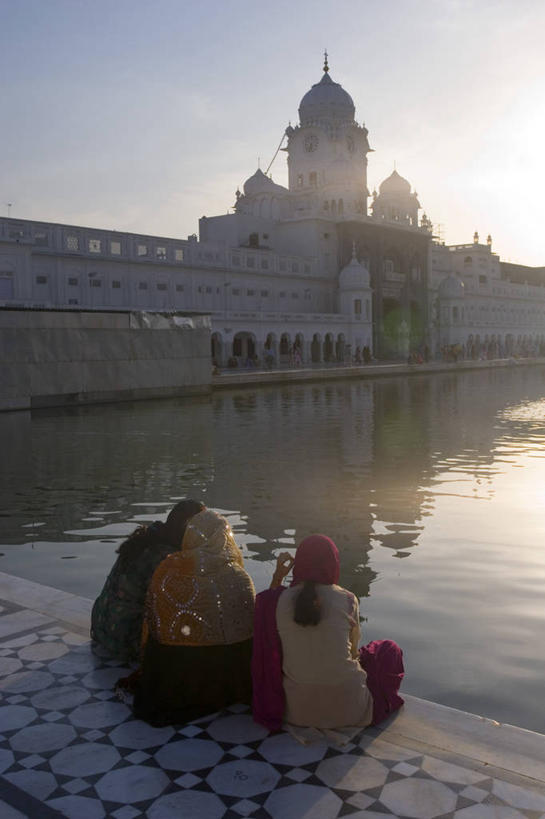 无人,竖图,印度,亚洲,摄影,宗教,印度次大陆,阿姆利则,彩图,锡克教
