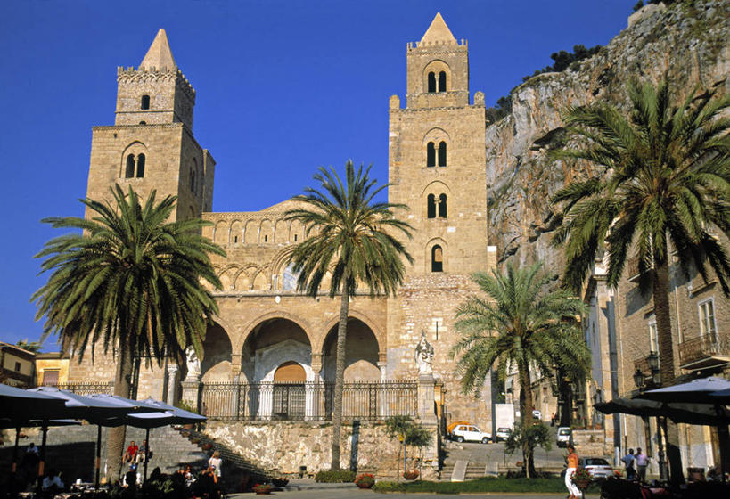 无人,横图,意大利,欧洲,摄影,西西里,彩图,大教堂