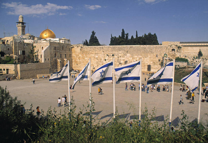 无人,横图,城市,旗帜,以色列,首都,摄影,中东,哭墙,耶路撒冷,彩图