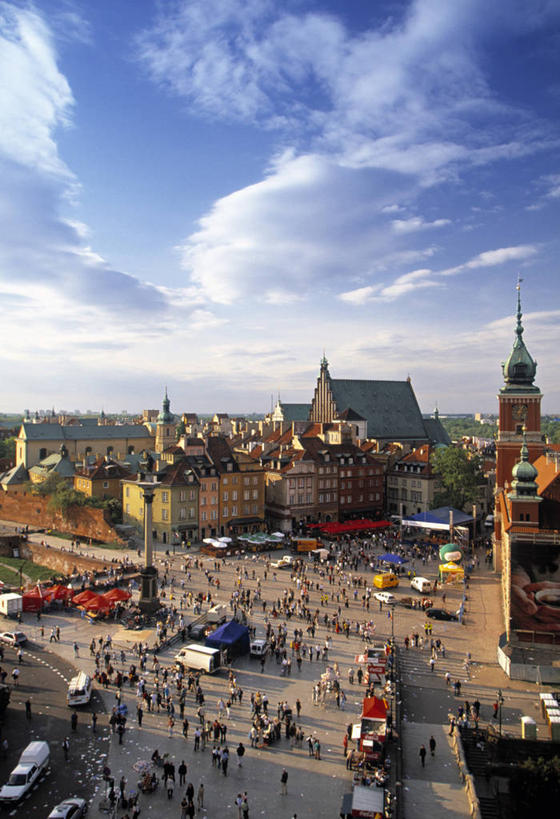 竖图,波兰,首都,摄影,东欧,中欧,华沙,彩图