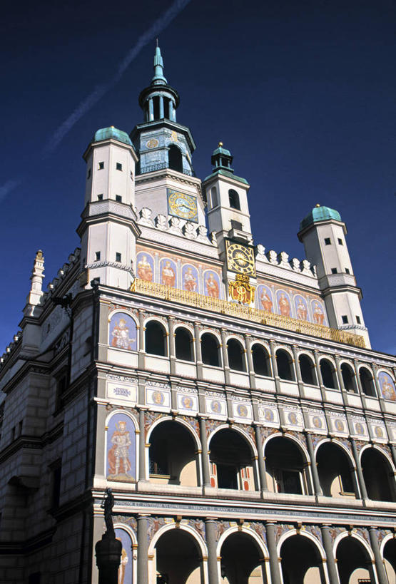 无人,竖图,波兰,摄影,市政厅,东欧,中欧,波兹南,彩图