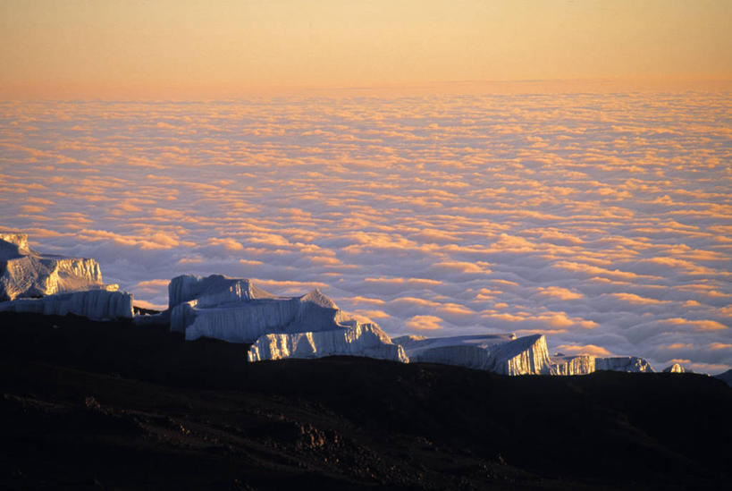 无人,横图,非洲,坦桑尼亚,摄影,冰河,乞力马扎罗山,东非,彩图